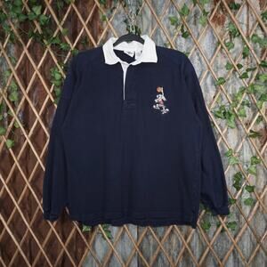 Medium - Vintage Y2K Acme looney tunes buggs bunny rugby tee